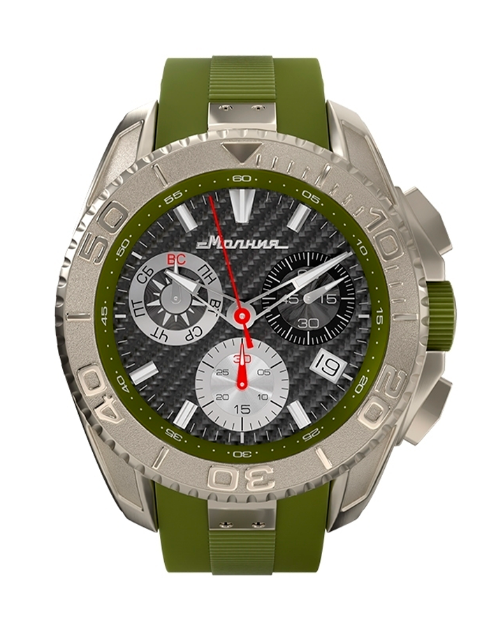 ENERGY GREEN 2.1 - Molniya Watches
